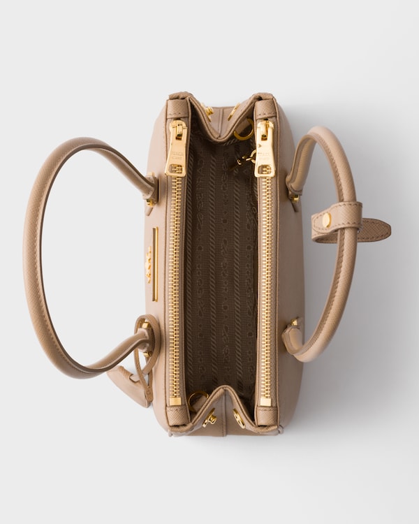 Prada Galleria Saffiano leather mini-bag - Cameo Prada Galleria Saffiano leather mini-bag - Cameo
