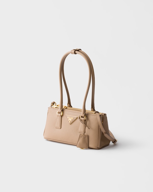 Prada Galleria Saffiano leather mini-bag - Cameo Prada Galleria Saffiano leather mini-bag - Cameo