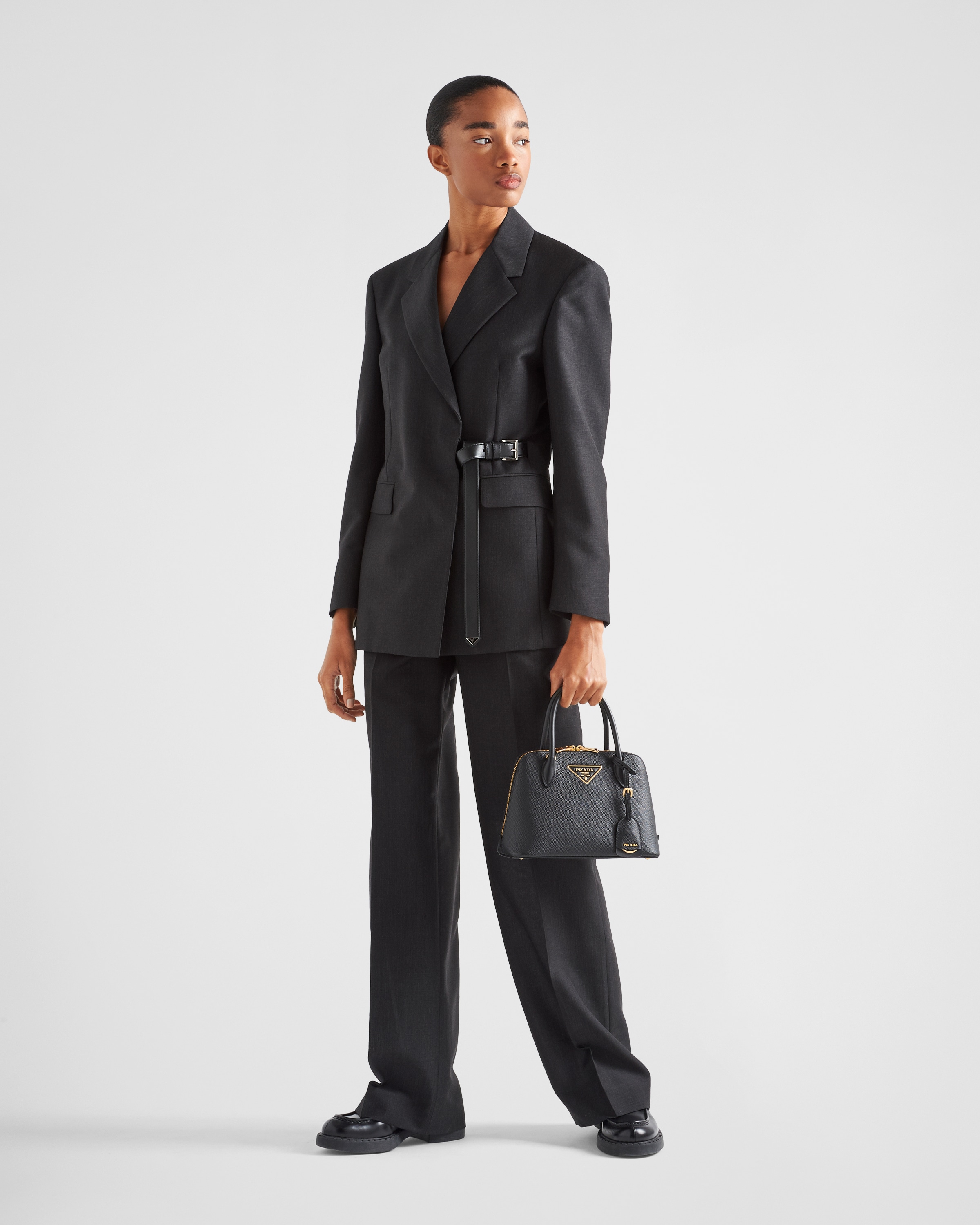Black Prada Promenade Saffiano leather bag | Prada Black Prada Promenade Saffiano leather bag | Prada