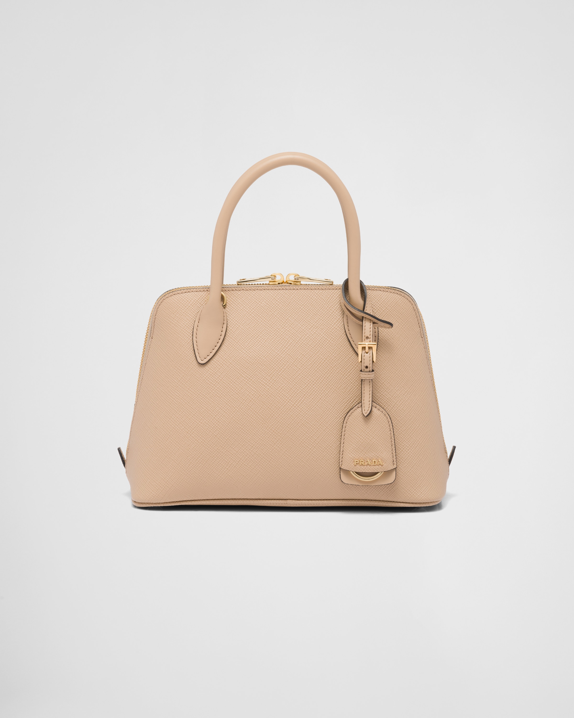 Sand N Prada Promenade Saffiano leather bag | Prada