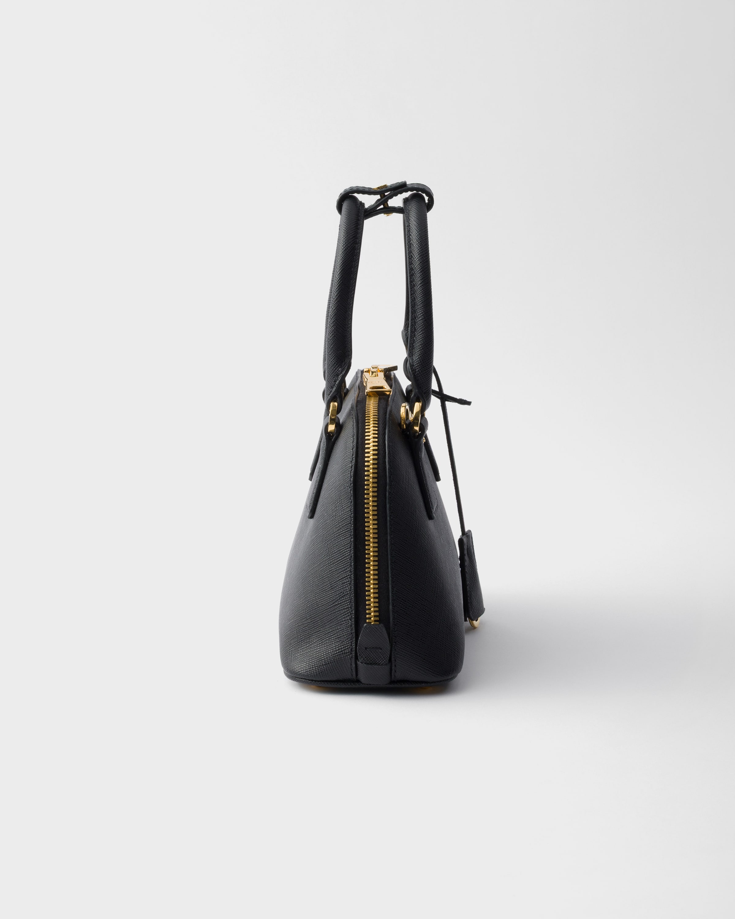 Black Prada Promenade Saffiano leather mini-bag | PRADA