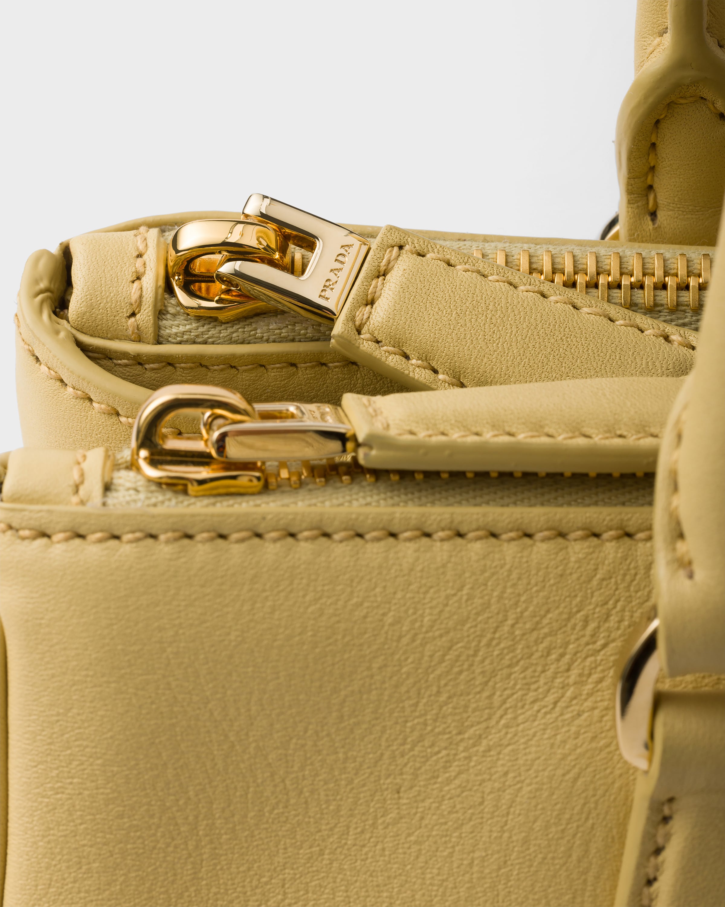 Vanilla Prada Galleria medium leather bag | PRADA - United States