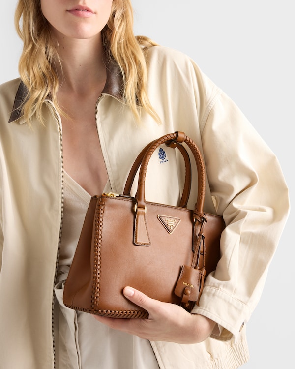 Prada Galleria medium leather bag - Cognac Prada Galleria medium leather bag - Cognac