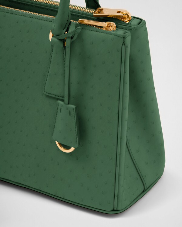 プラダ ガレリア オーストリッチ ミディアムバッグ プラダ ガレリア オーストリッチ ミディアムバッグ