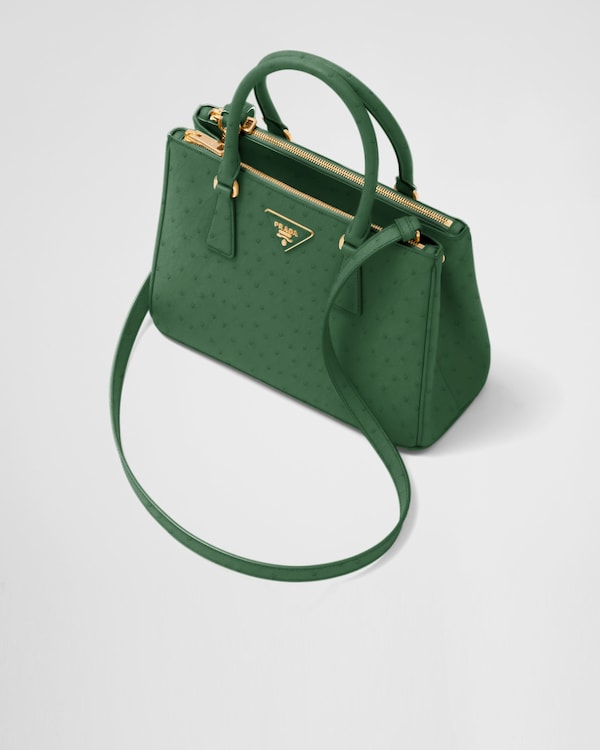 プラダ ガレリア オーストリッチ ミディアムバッグ プラダ ガレリア オーストリッチ ミディアムバッグ