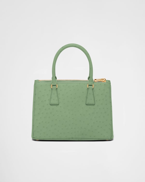 Prada Galleria medium ostrich leather bag Prada Galleria medium ostrich leather bag