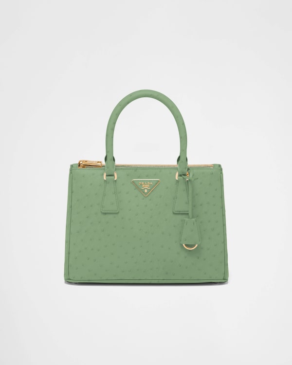 Prada Galleria medium ostrich leather bag Prada Galleria medium ostrich leather bag
