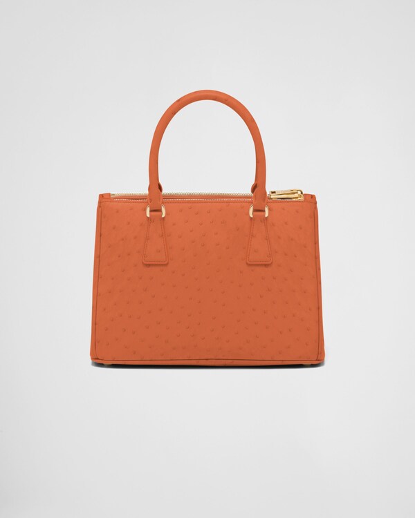 Prada Galleria medium ostrich leather bag Prada Galleria medium ostrich leather bag