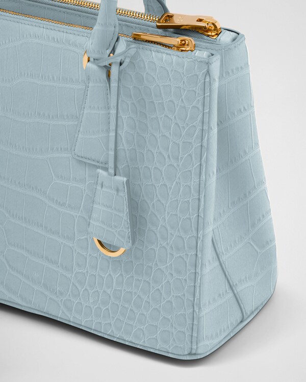 中號Prada Galleria鱷魚皮手袋 中號Prada Galleria鱷魚皮手袋