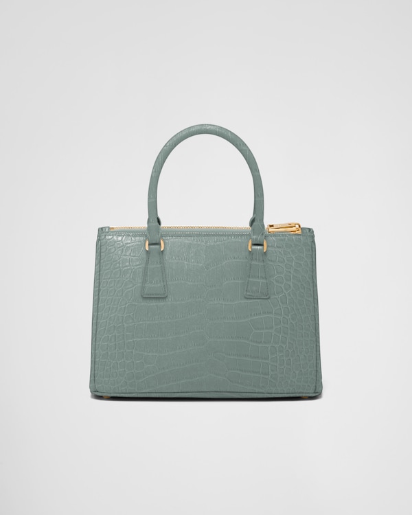 Prada Galleria medium crocodile leather bag Prada Galleria medium crocodile leather bag
