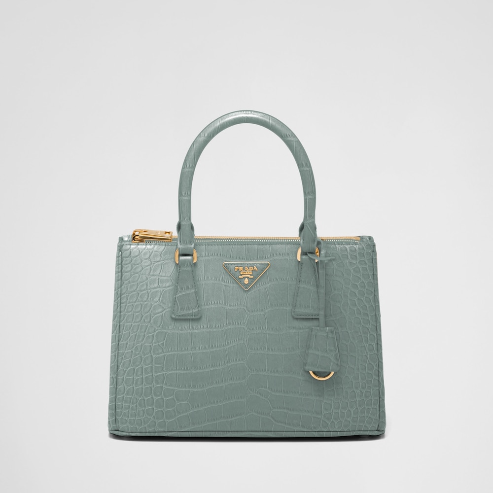 Prada 中號Prada Galleria鱷魚皮手袋 1