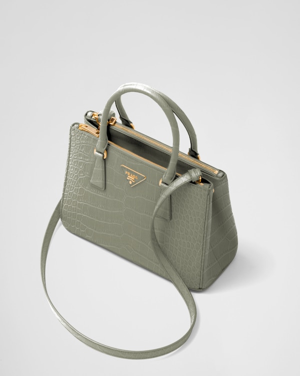 Sac Prada Galleria en cuir de crocodile Sac Prada Galleria en cuir de crocodile