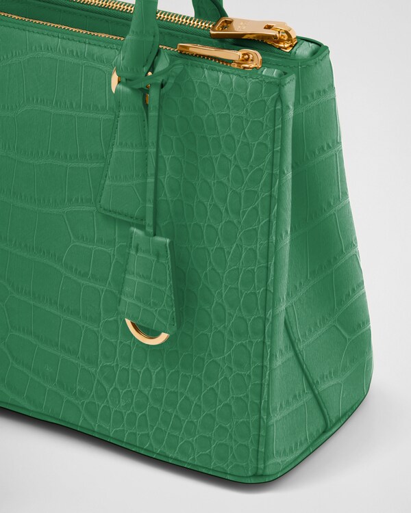 Borsa Prada Galleria medium in coccodrillo Borsa Prada Galleria medium in coccodrillo