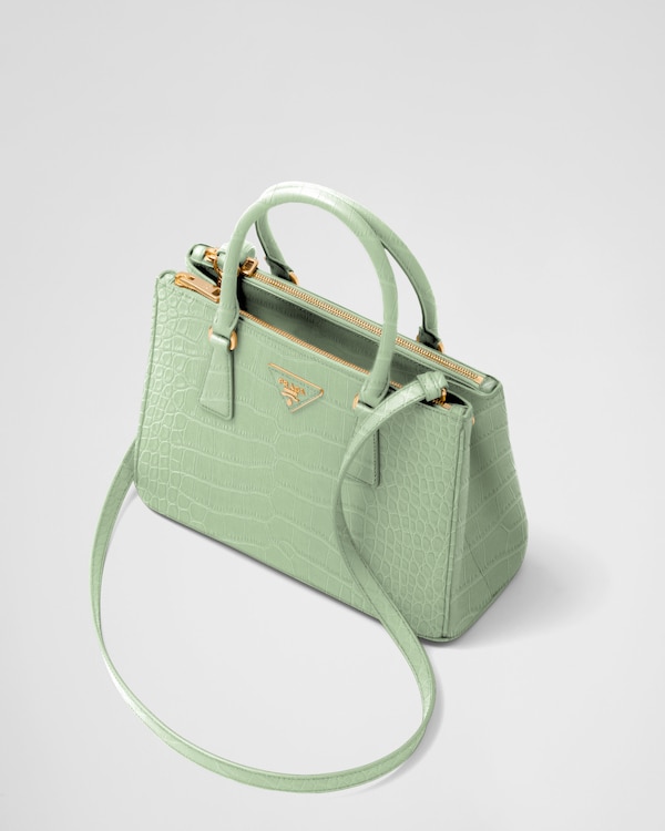 Prada Galleria medium crocodile leather bag Prada Galleria medium crocodile leather bag