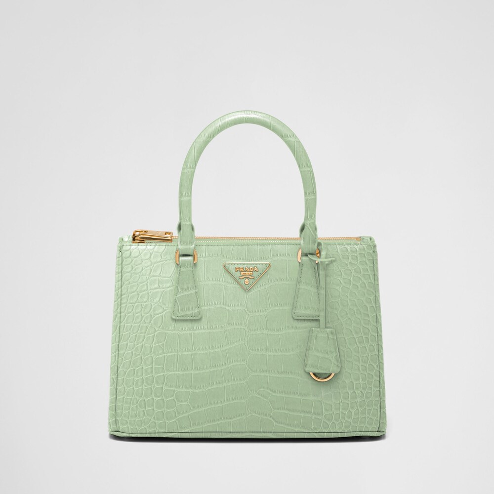 Prada 中號Prada Galleria鱷魚皮手袋 1