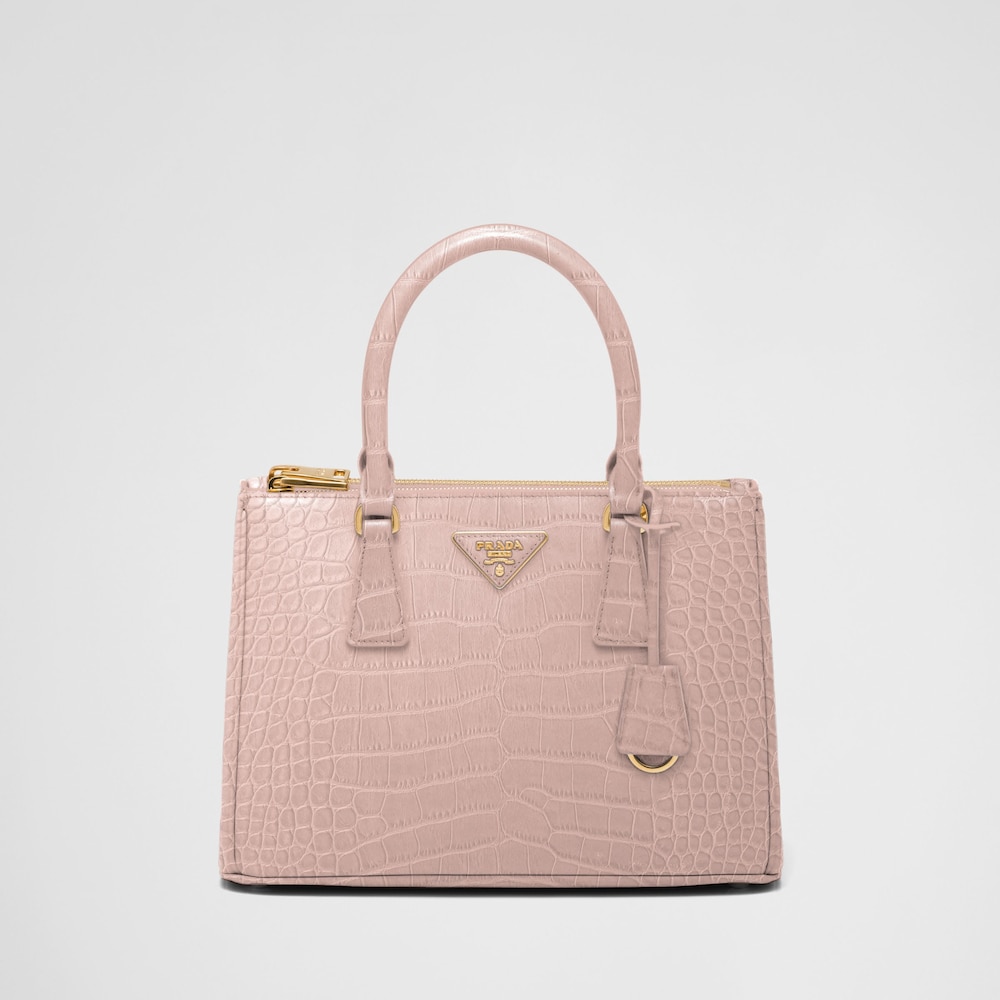 Prada Prada Galleria 中号鳄鱼皮手袋 1