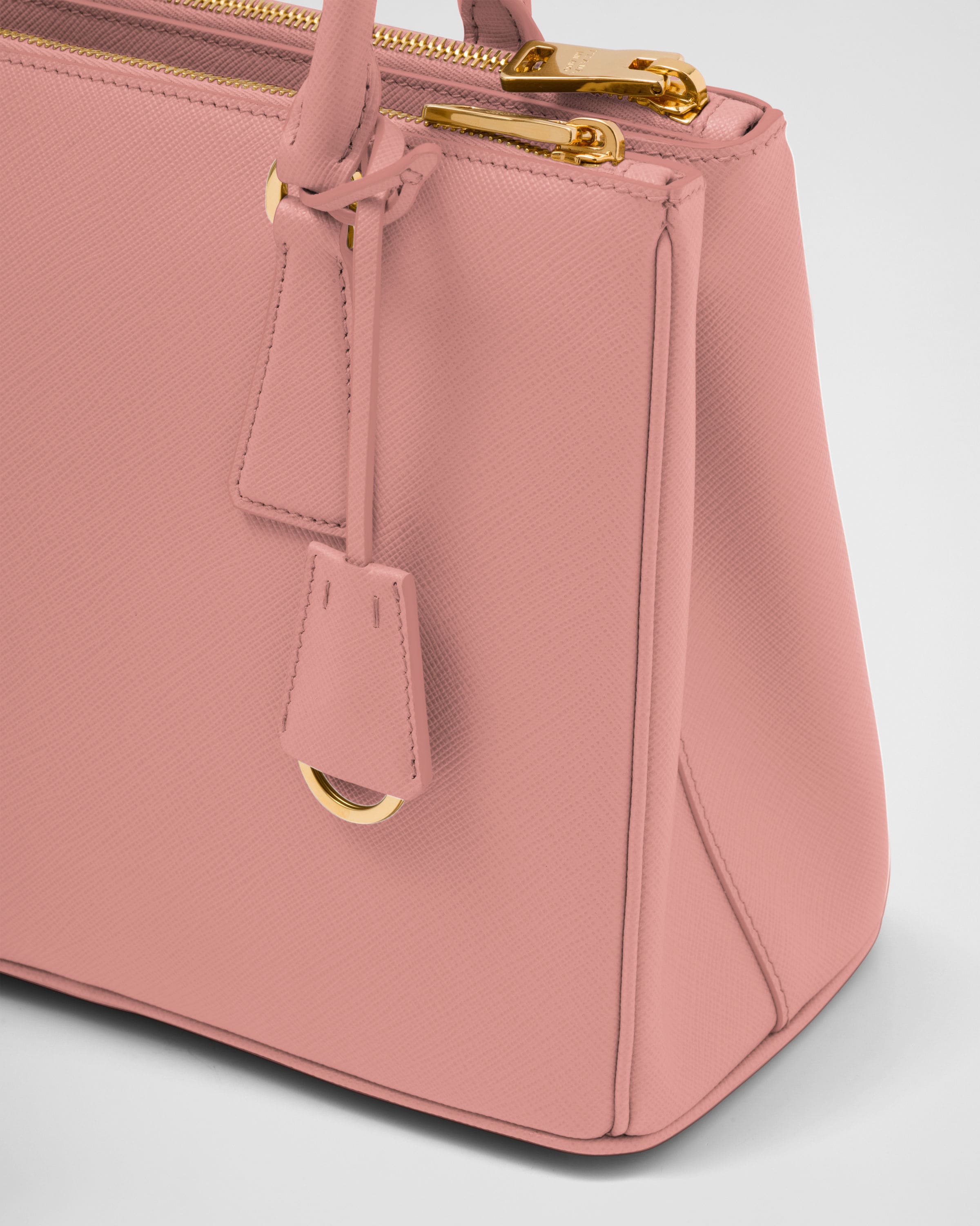 Petal Pink Medium Prada Galleria Saffiano Leather Bag PRADA