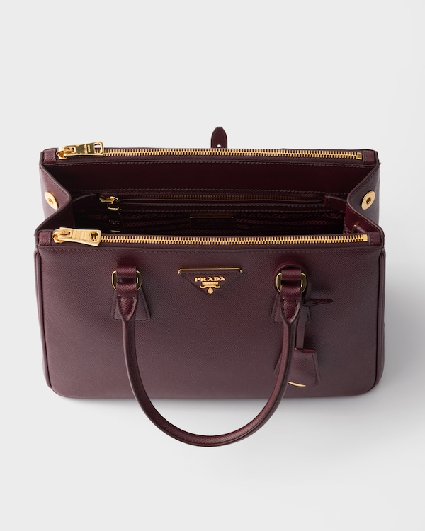 حقيبة برادا غاليريا متوسطة من جلد سافيانو حقيبة برادا غاليريا متوسطة من جلد سافيانو