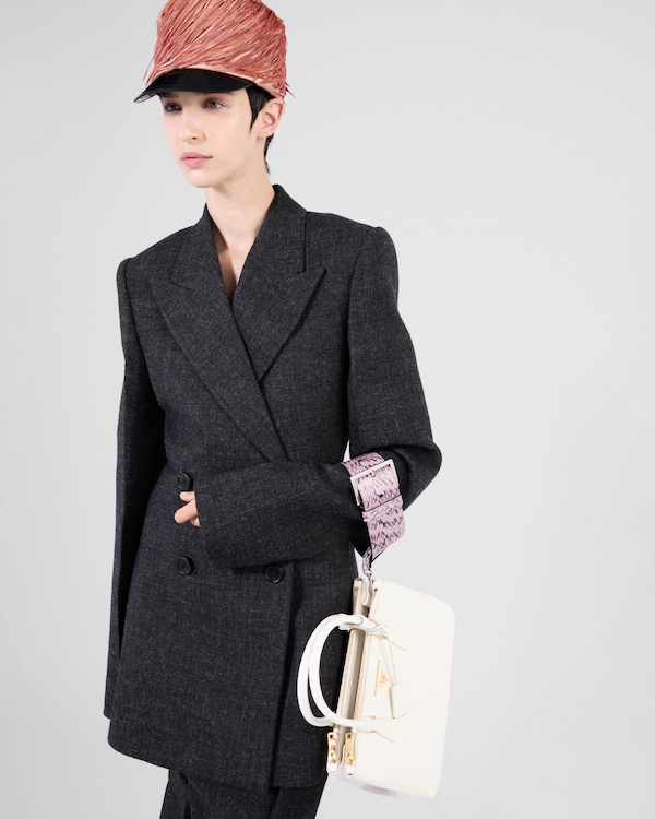 Prada Galleria medium Saffiano leather bag - White Prada Galleria medium Saffiano leather bag - White