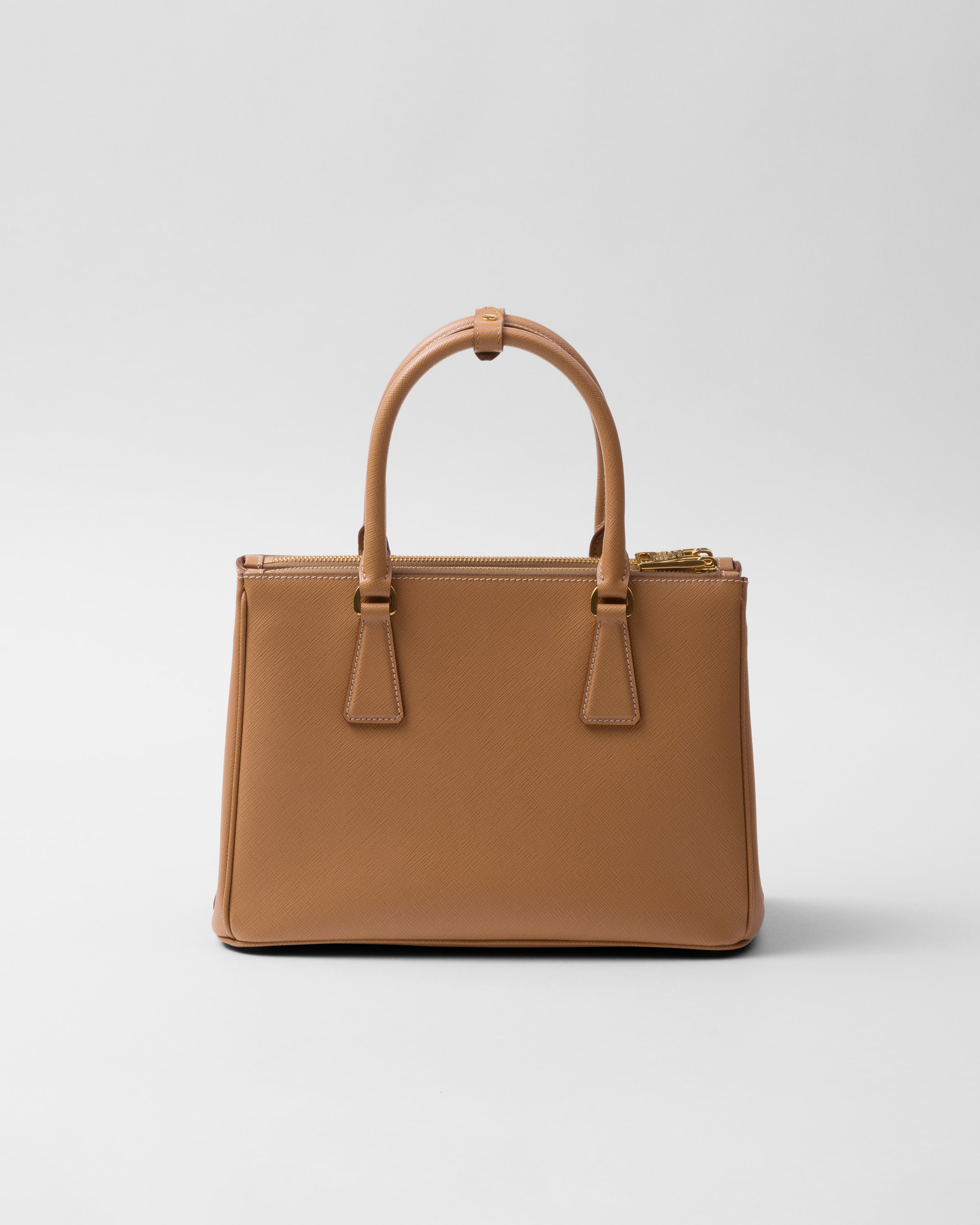 Shop Prada Medium  Galleria Saffiano Leather Bag In Natural