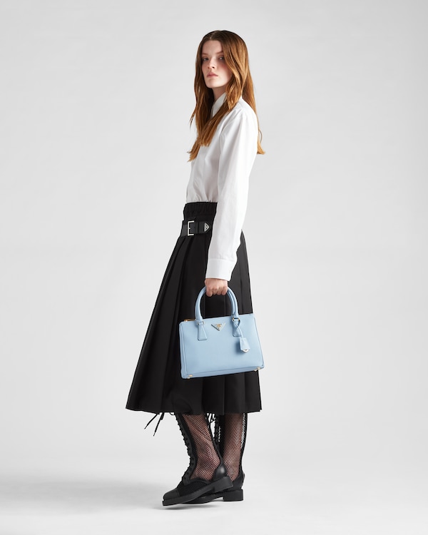 Prada Galleria medium Saffiano leather bag - Light Blue Prada Galleria medium Saffiano leather bag - Light Blue