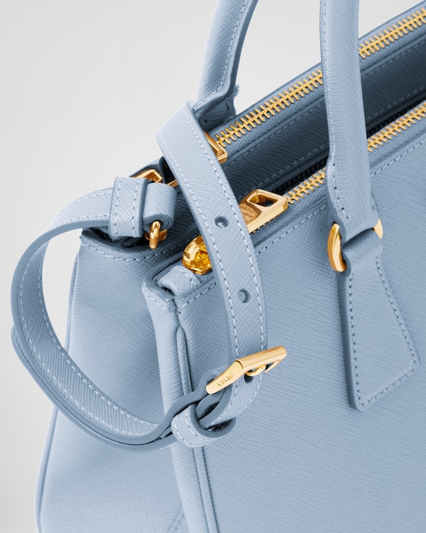 Prada Galleria medium Saffiano leather bag - Light Blue Prada Galleria medium Saffiano leather bag - Light Blue