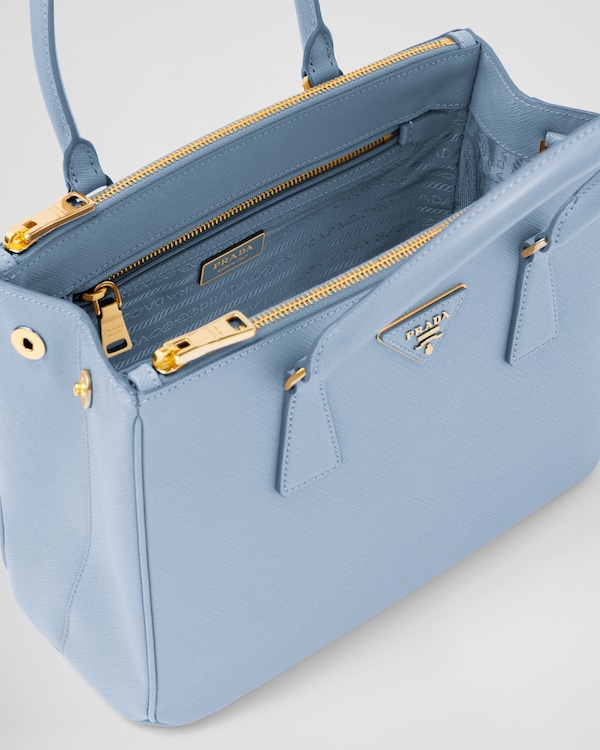 Prada Galleria medium Saffiano leather bag - Light Blue Prada Galleria medium Saffiano leather bag - Light Blue