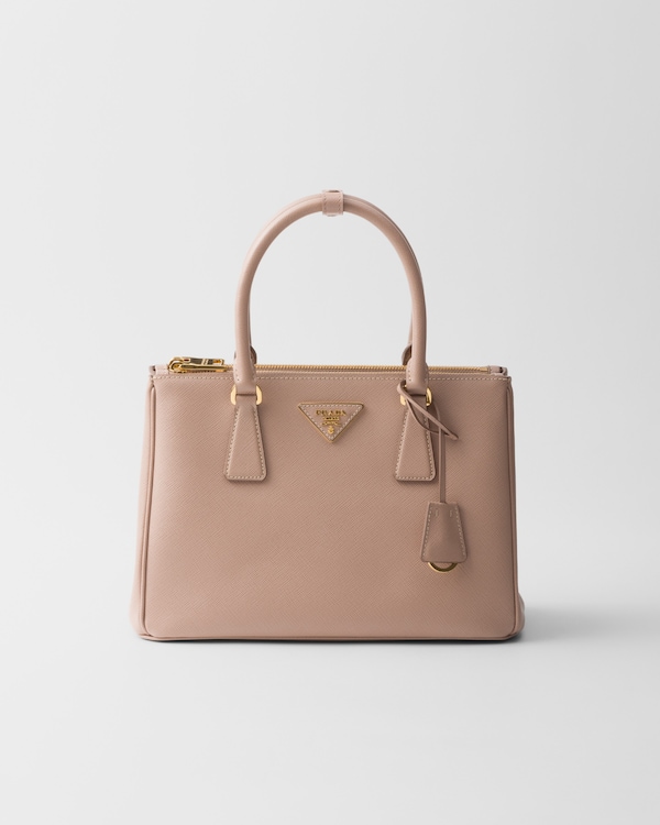 カメオベージュ ラージ ソフトルックスレザー トートバッグ | PRADA