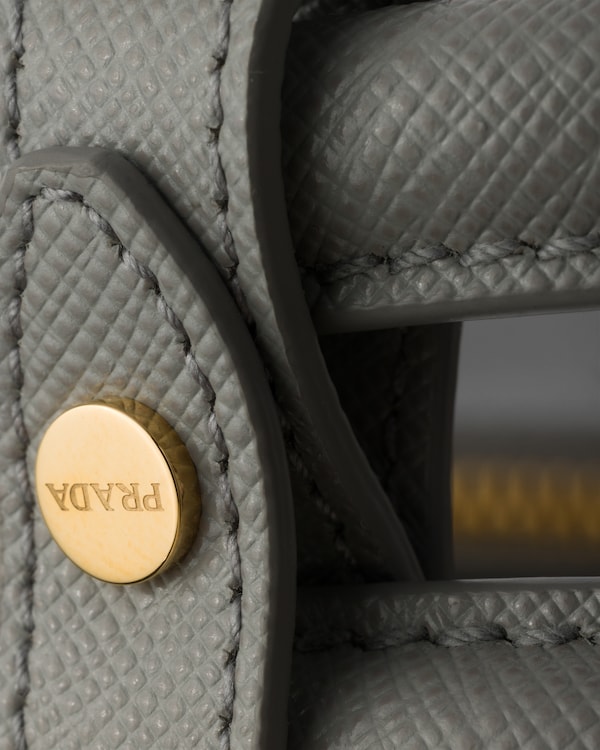 Prada Galleria medium Saffiano leather bag - Cloudy Gray Prada Galleria medium Saffiano leather bag - Cloudy Gray