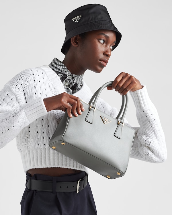 Bolsa Prada Galleria média em couro Saffiano Bolsa Prada Galleria média em couro Saffiano