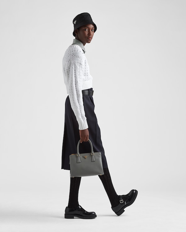 미디엄 프라다 갤러리아 사피아노 가죽 백 미디엄 프라다 갤러리아 사피아노 가죽 백