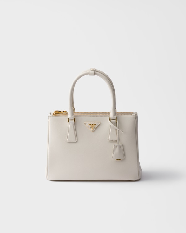 Prada Galleria medium Saffiano leather bag - Chalk White Prada Galleria medium Saffiano leather bag - Chalk White