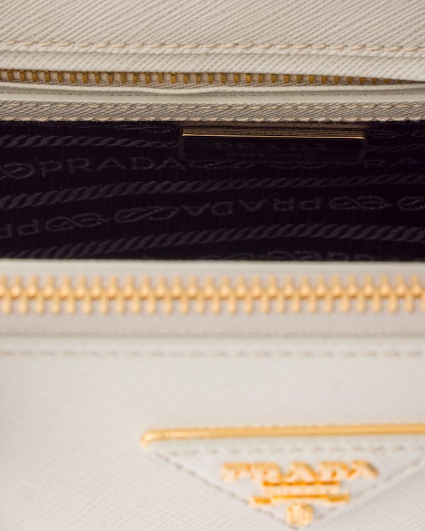 Prada Galleria medium Saffiano leather bag - Chalk White Prada Galleria medium Saffiano leather bag - Chalk White