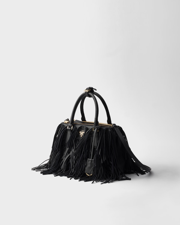 Prada Galleria small leather bag with fringe Prada Galleria small leather bag with fringe