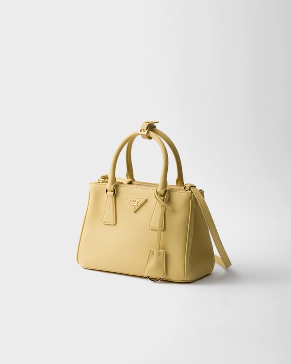 Petit sac Prada Galleria en cuir - Vanille Petit sac Prada Galleria en cuir - Vanille