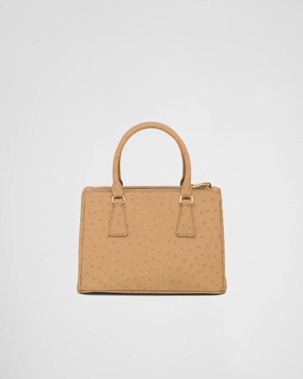 Petit sac Prada Galleria en cuir d’autruche Petit sac Prada Galleria en cuir d’autruche
