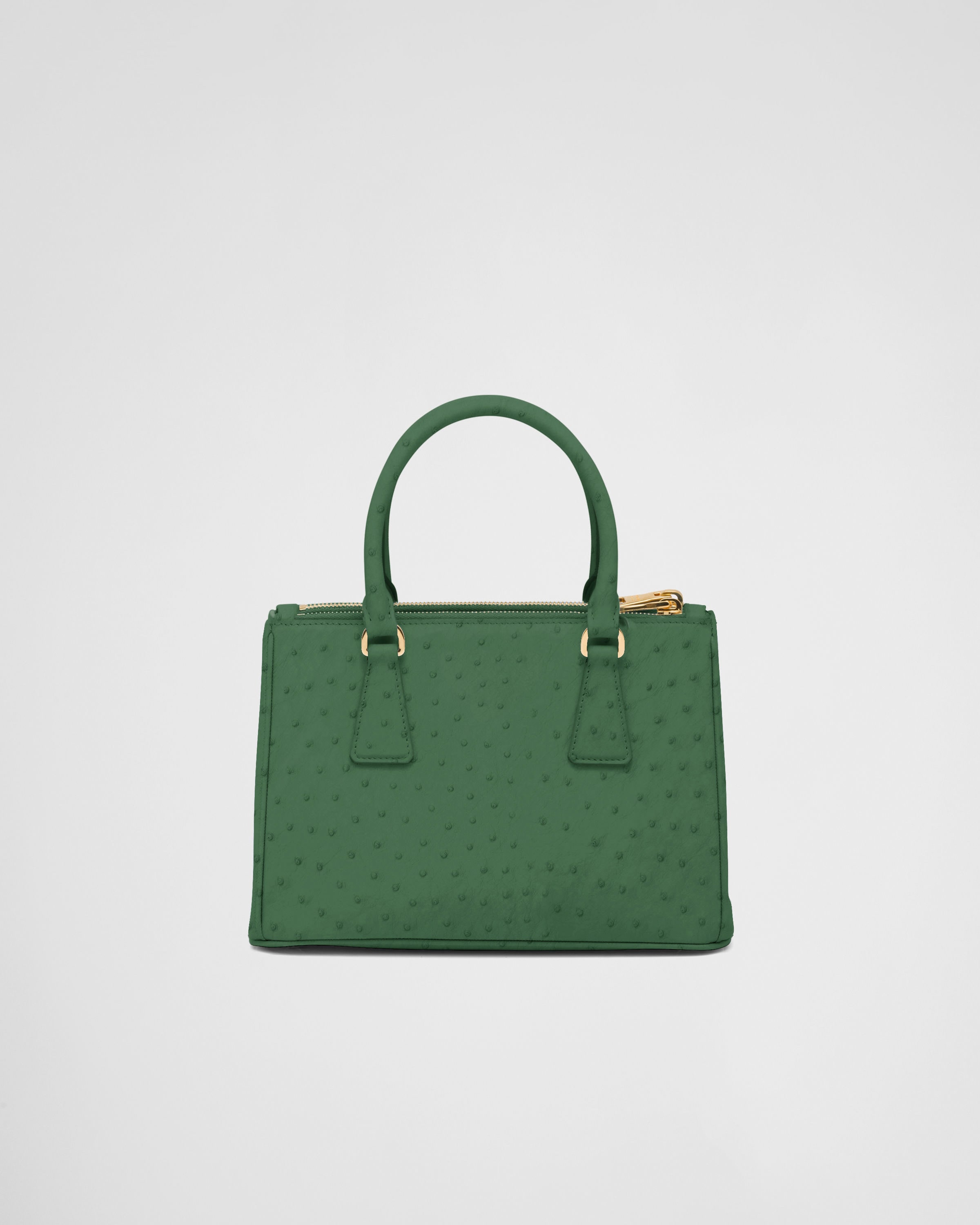 Prada 小號Prada Galleria鴕鳥皮手袋 4