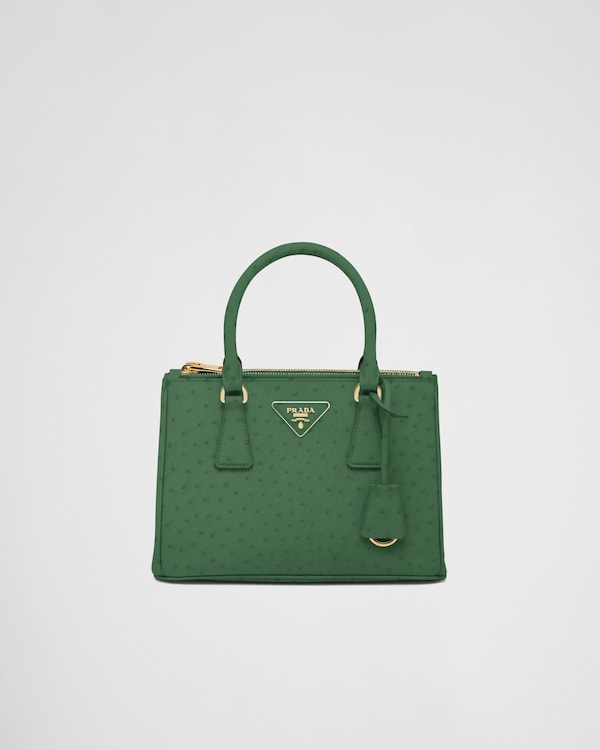 小號Prada Galleria鴕鳥皮手袋 小號Prada Galleria鴕鳥皮手袋