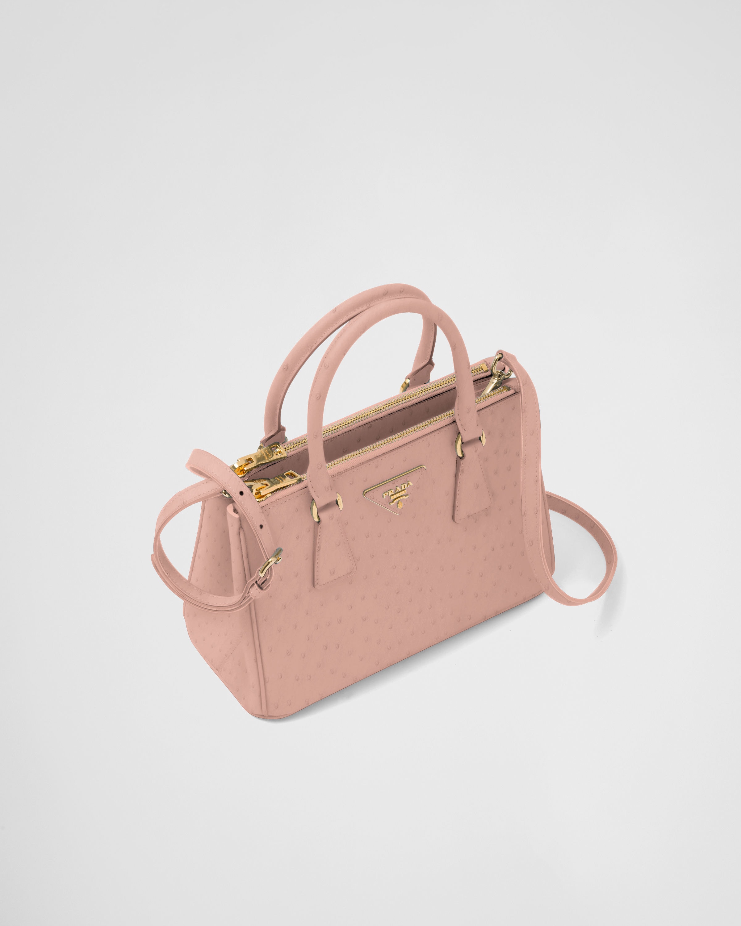 ☆関税込☆PRADA★ガレリア スモール ショルダーバッグDARK PINK Bruyere Pink Prada Galleria Saffiano leather mini-bag | PRADA