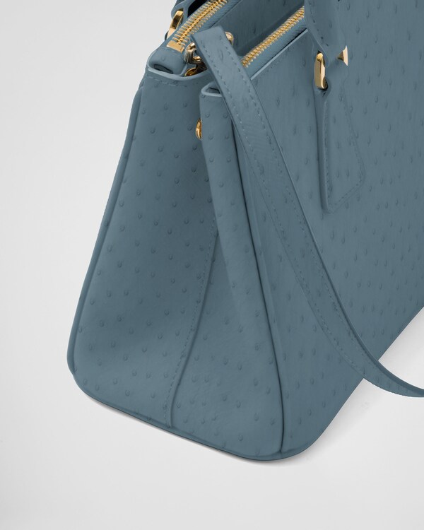 Borsa Prada Galleria small in struzzo Borsa Prada Galleria small in struzzo