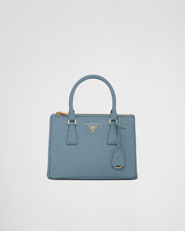 Borsa Prada Galleria small in struzzo Borsa Prada Galleria small in struzzo