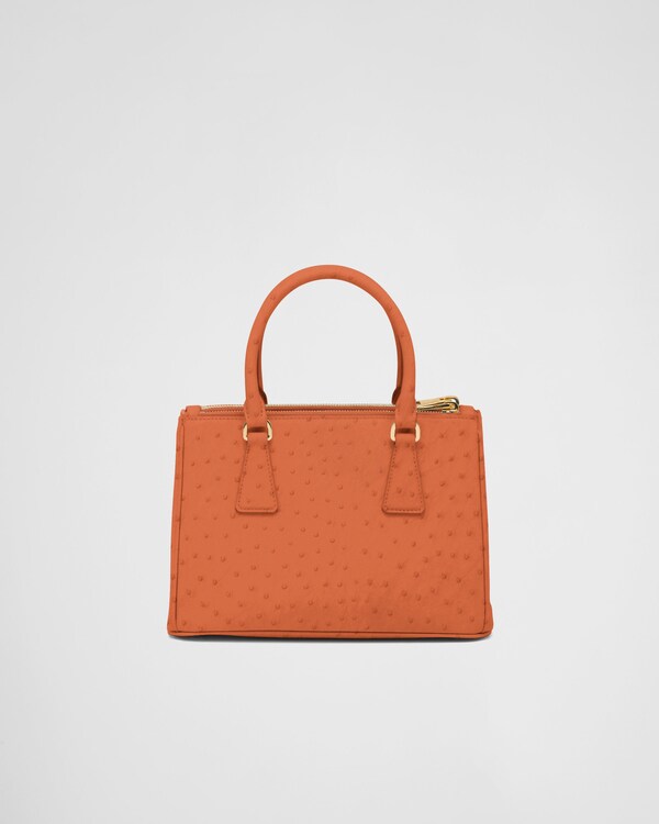 Petit sac Prada Galleria en cuir d’autruche Petit sac Prada Galleria en cuir d’autruche