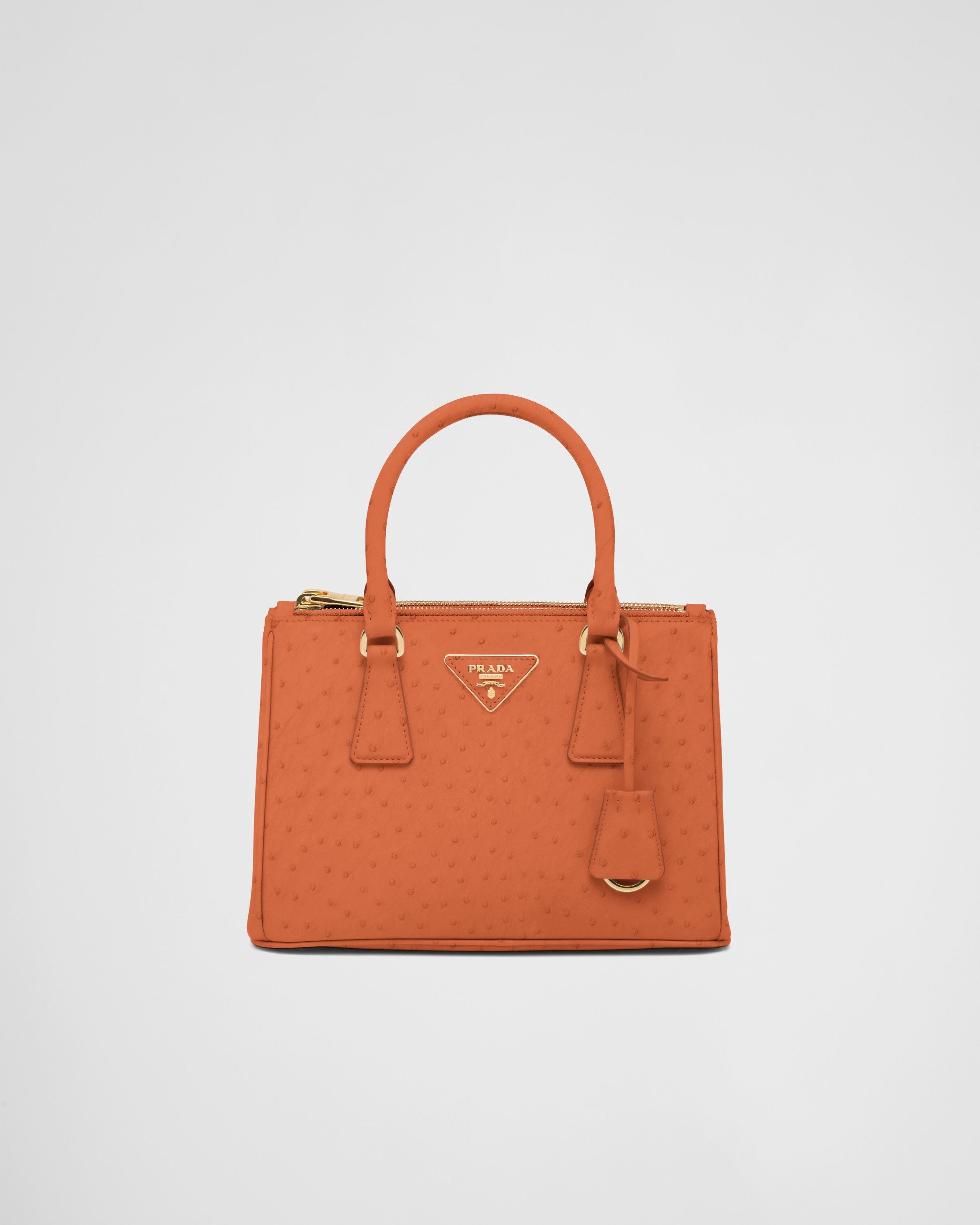 Prada - Galleria Mini Saffiano Lux Papaya