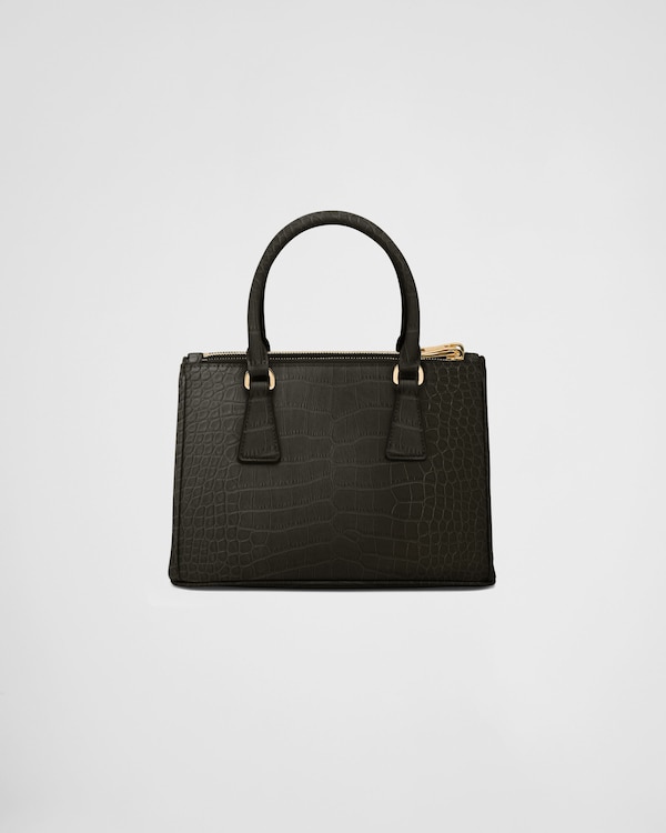 Prada Galleria small crocodile leather bag Prada Galleria small crocodile leather bag