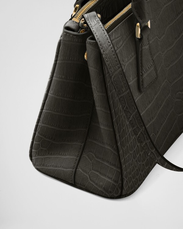Prada Galleria small crocodile leather bag Prada Galleria small crocodile leather bag