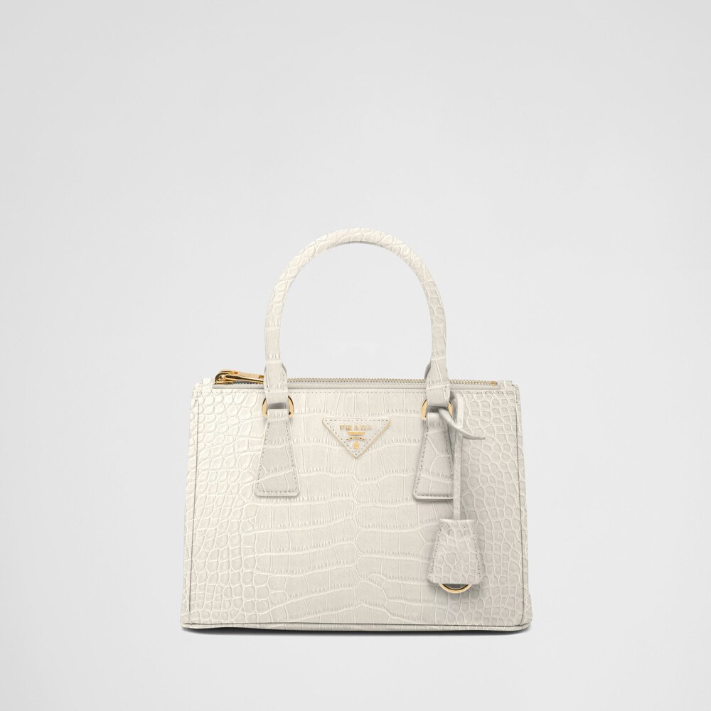 Prada 小號Prada Galleria鱷魚皮手袋 1