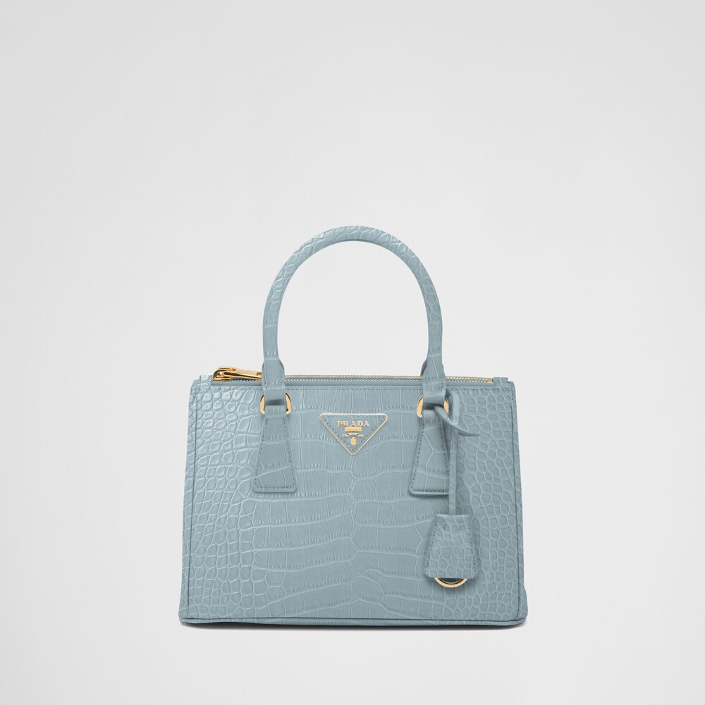 Prada 小號Prada Galleria鱷魚皮手袋 1