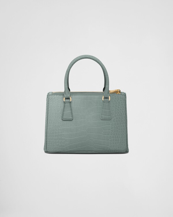 Kleine Prada Galleria Tasche aus Krokodilleder Kleine Prada Galleria Tasche aus Krokodilleder