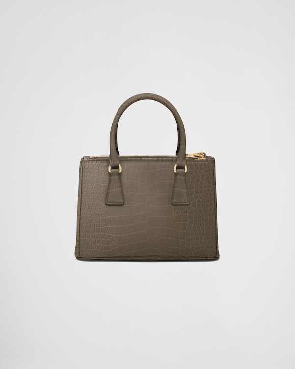 Prada Galleria small crocodile leather bag Prada Galleria small crocodile leather bag