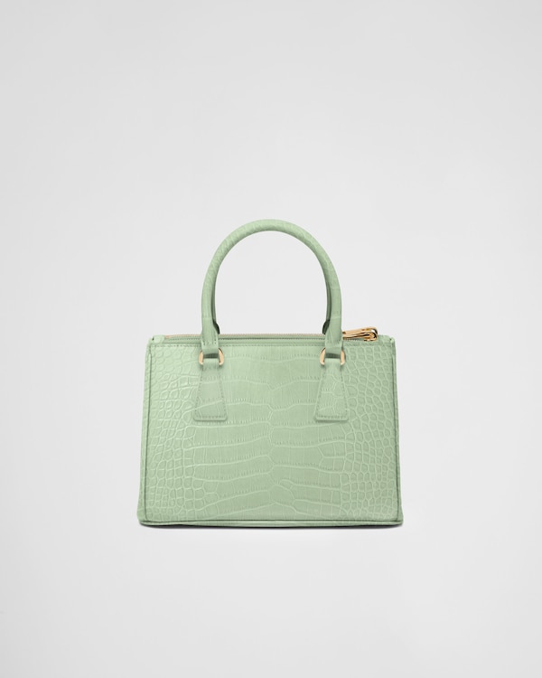Petit sac Prada Galleria en cuir de crocodile Petit sac Prada Galleria en cuir de crocodile